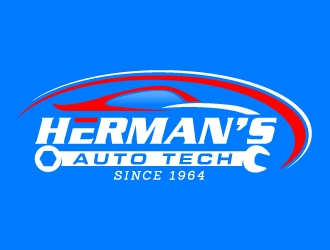 Herman’s Auto Tech  logo design by jaize