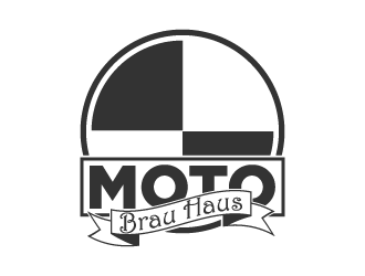 Moto Brau Haus logo design by fastsev
