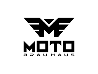 Moto Brau Haus logo design by semar