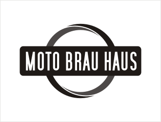 Moto Brau Haus logo design by bunda_shaquilla