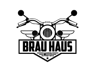 Moto Brau Haus logo design by dchris