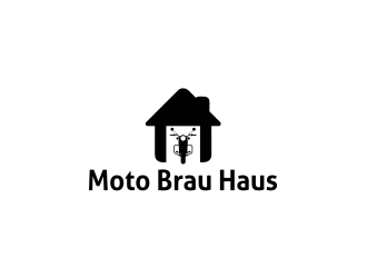 Moto Brau Haus logo design by meliodas