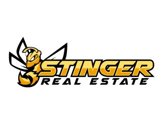 Stinger Real Estate logo design by ElonStark