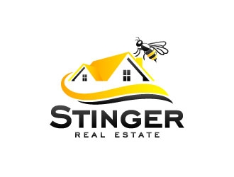 Stinger Real Estate logo design by AYATA