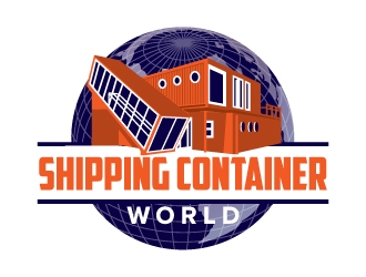 Shipping Container World  logo design by jaize