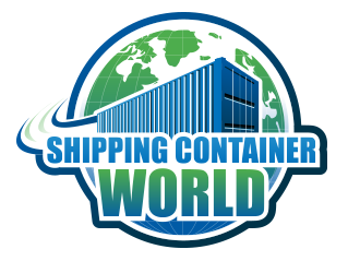 Shipping Container World  logo design by schiena