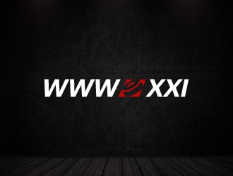 WWW XXI logo design by GrafixDragon