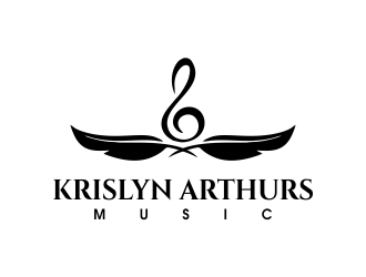 Krislyn Arthurs Music logo design by JessicaLopes