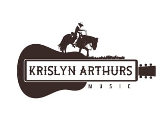 Krislyn Arthurs Music logo design by 187design
