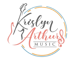 Krislyn Arthurs Music logo design by MAXR