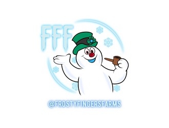 Frosty Fingers Farms logo design by ksantirg