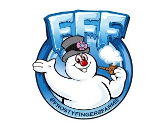 Frosty Fingers Farms logo design by veron