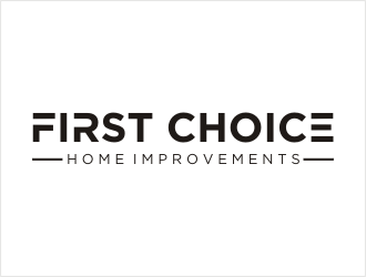 First Choice Home Improvements logo design by bunda_shaquilla