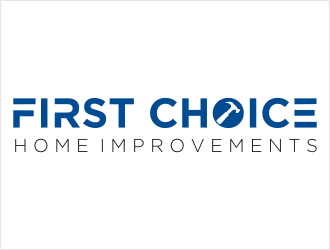 First Choice Home Improvements logo design by bunda_shaquilla