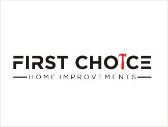 First Choice Home Improvements logo design by bunda_shaquilla