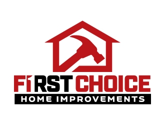 First Choice Home Improvements logo design by jaize