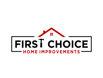First Choice Home Improvements logo design by done