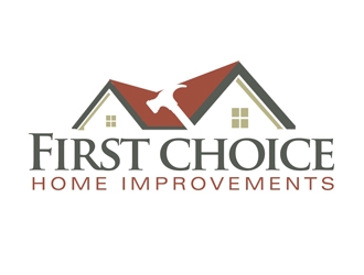 First Choice Home Improvements logo design by kunejo