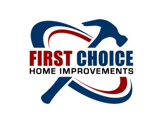 First Choice Home Improvements logo design by J0s3Ph