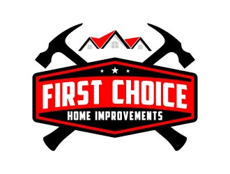 First Choice Home Improvements logo design by daywalker