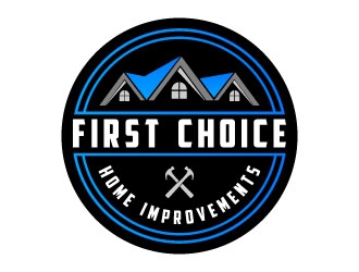 First Choice Home Improvements logo design by daywalker