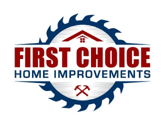 First Choice Home Improvements logo design by J0s3Ph
