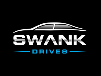 Swank Drives logo design by Girly