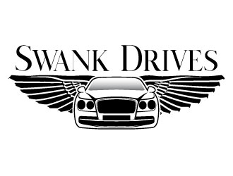 Swank Drives logo design by daywalker
