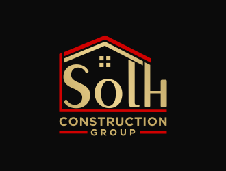 Solh Construction Group  logo design by Mahrein