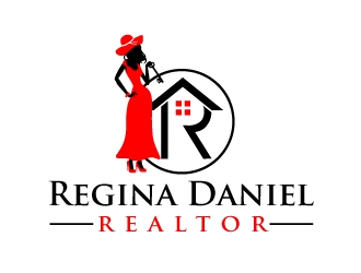 Regina Daniel Realtor  logo design by Suvendu