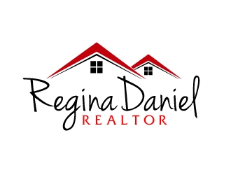 Regina Daniel Realtor  logo design by ElonStark