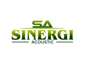 SINERGI ACOUSTIC logo design by naldart