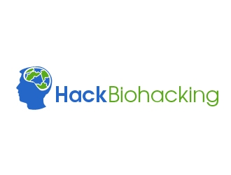 HackBiohacking.com logo design by shravya