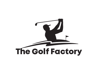 The Golf Factory  logo design by heba