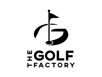 The Golf Factory  logo design by tsumech