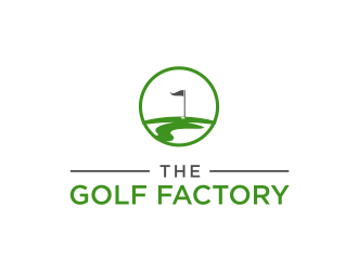 The Golf Factory  logo design by ammad