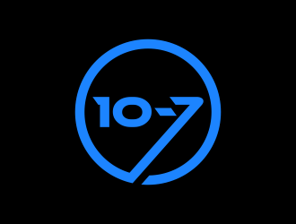 10-7 logo design by BlessedArt