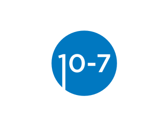10-7 logo design by LOVECTOR