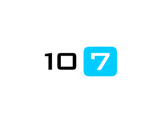10-7 logo design by Asani Chie