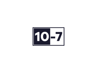10-7 logo design by haidar