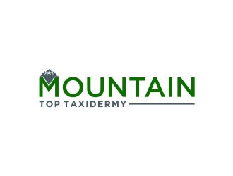 Mountain Top Taxidermy logo design by bricton