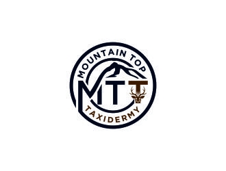 Mountain Top Taxidermy logo design by bricton