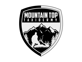 Mountain Top Taxidermy logo design by Kruger