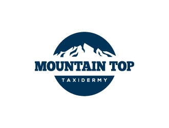 Mountain Top Taxidermy logo design by keptgoing