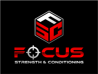 Focus Strength and Conditioning logo design by cintoko