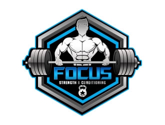 Focus Strength and Conditioning logo design by Benok