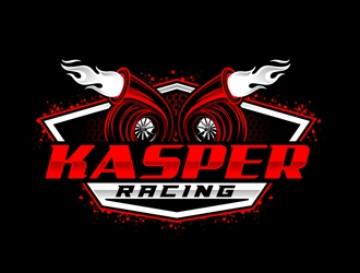 Kasper Racing logo design by DreamLogoDesign