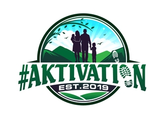 Aktivation logo design by DreamLogoDesign