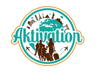 Aktivation logo design by DreamLogoDesign