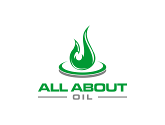 All About Oil logo design by dewipadi